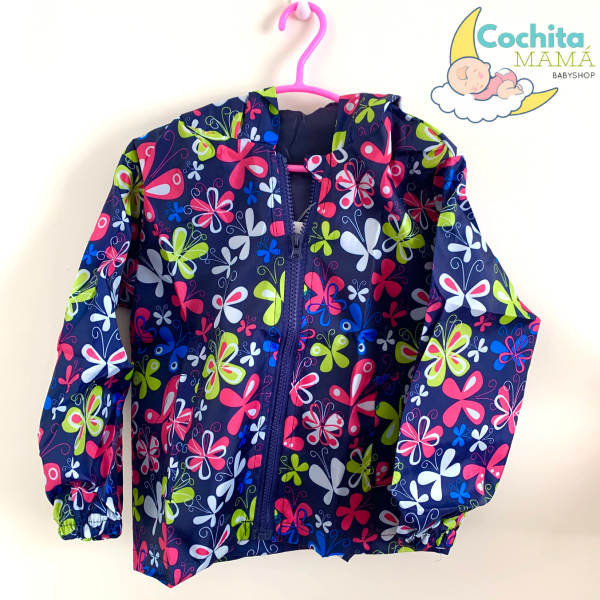 Cortaviento Infantil - Mariposas a Volar - Imagen 2