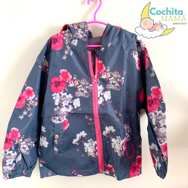 Cortaviento Infantil - Flores con Estilo