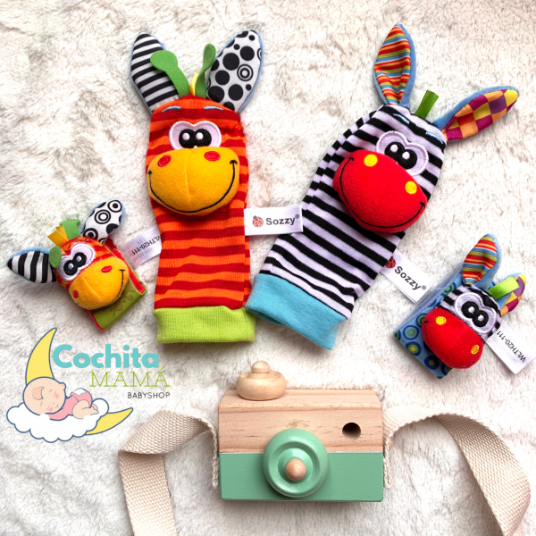 Set Sonajeros Calcetines y Muñequeras - Clásico - Imagen 2