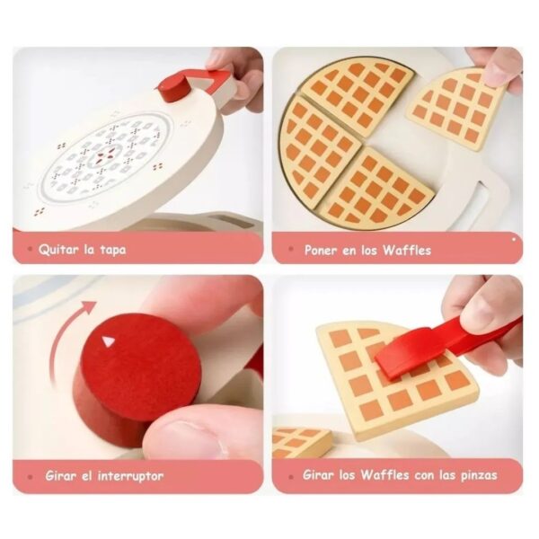 Wafflera de Madera - Imagen 5