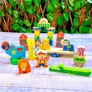 Bloques de Madera de Circo