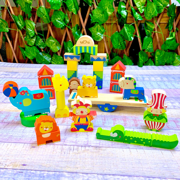 Bloques de Madera de Circo