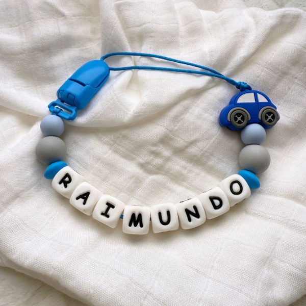 Portachupete personalizado de silicona - "Raimundo"