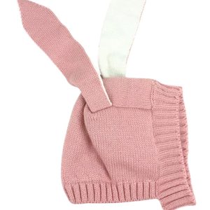 Gorrito Orejas Conejito Rosado