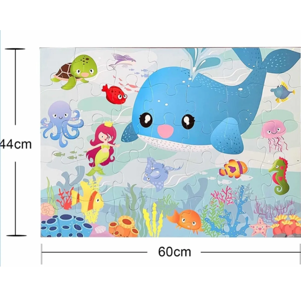 Puzzle Jumbo Niño 35 Piezas – Océano - Imagen 2