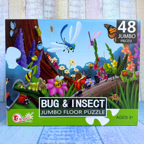 Puzzle Jumbo Niño 48 Piezas – Bichos e Insectos