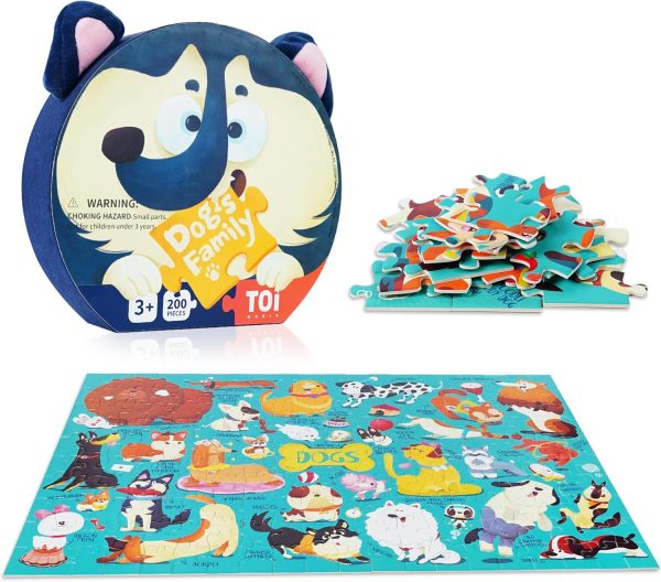 Puzzle “Dogs Family” 🐶 – 200 piezas