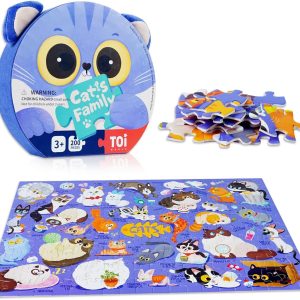 Puzzle “Cats Family” 🐱 – 200 piezas