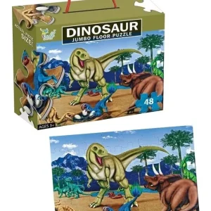 Puzzle Jumbo Niño 48 Piezas – Dinosaurios