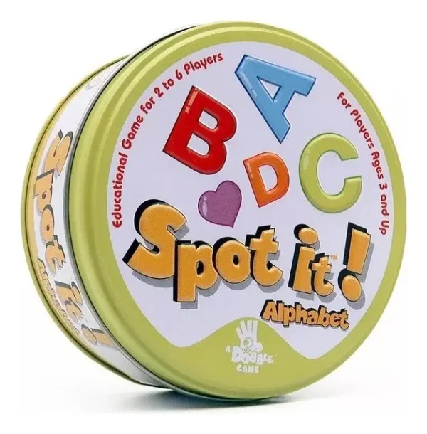 Spot It! – Alfabeto  🔤